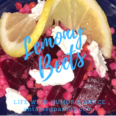 Eating Healthy:  Lemony Beets