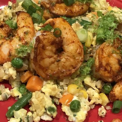 Eating Healthy: Cauliflower Fried Rice