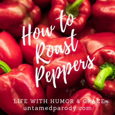 How to Roast Red Peppers