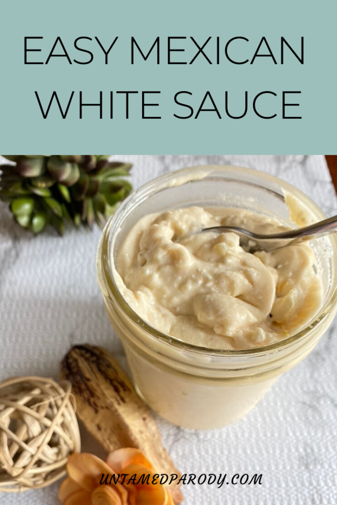 Easy Mexican White Sauce ~ Home In Heels 5199