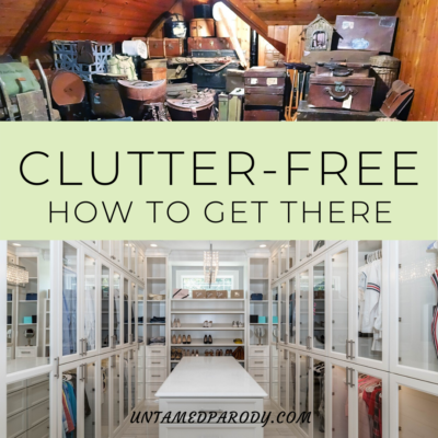 Clutter-Free and How to Get There