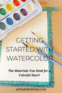 watercolor materials